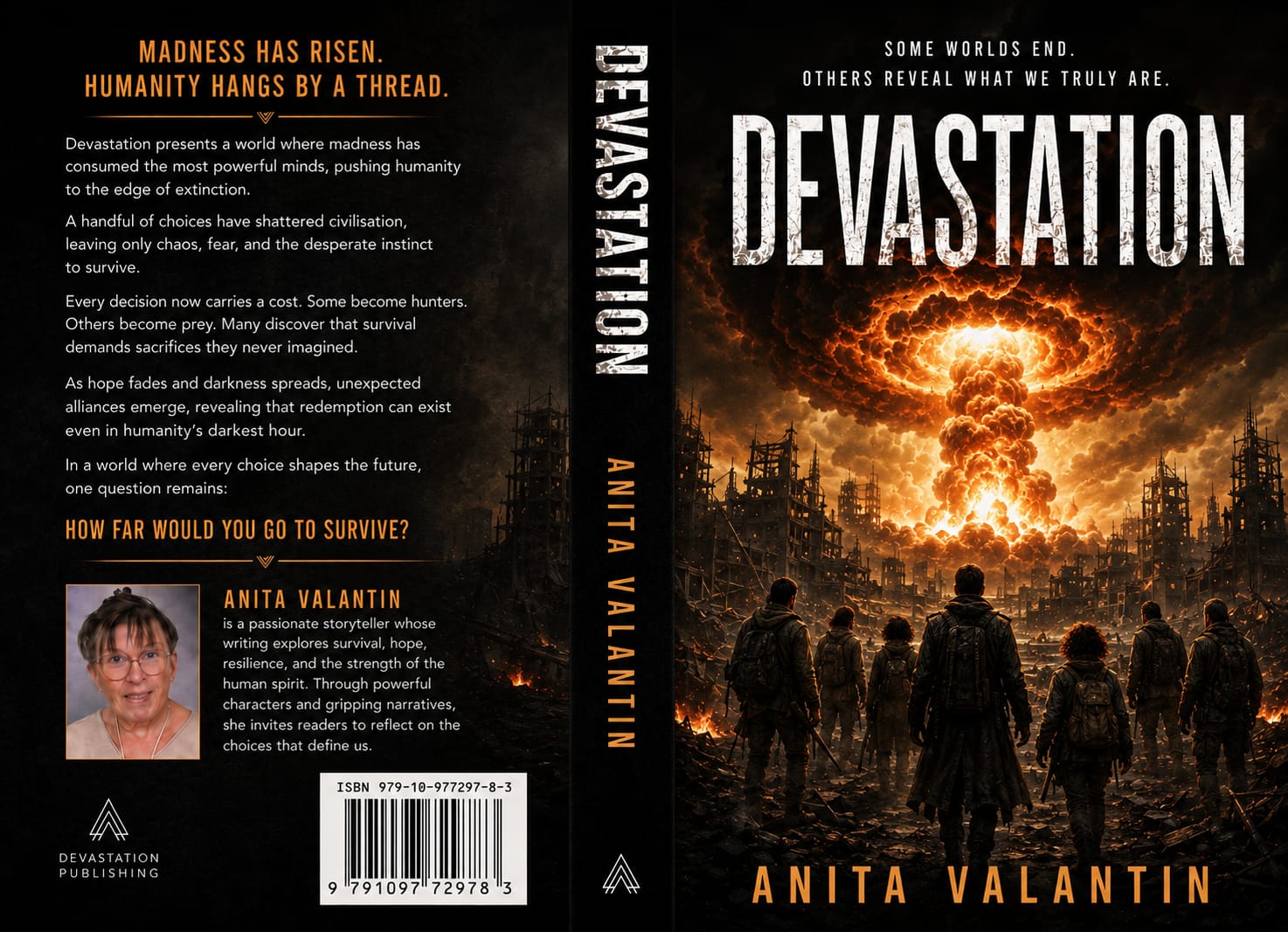 After — the full wraparound cover (back, spine and front)